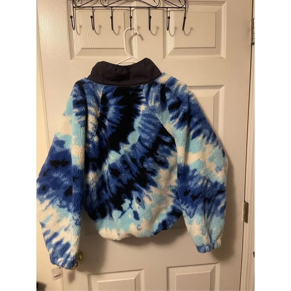 Free People Women's Tie Dye Fleece Pullover Sweatshirt Size S Multicolor - Picture 4 of 7